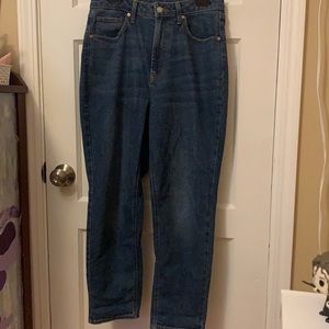 Women’s dark blue jeans